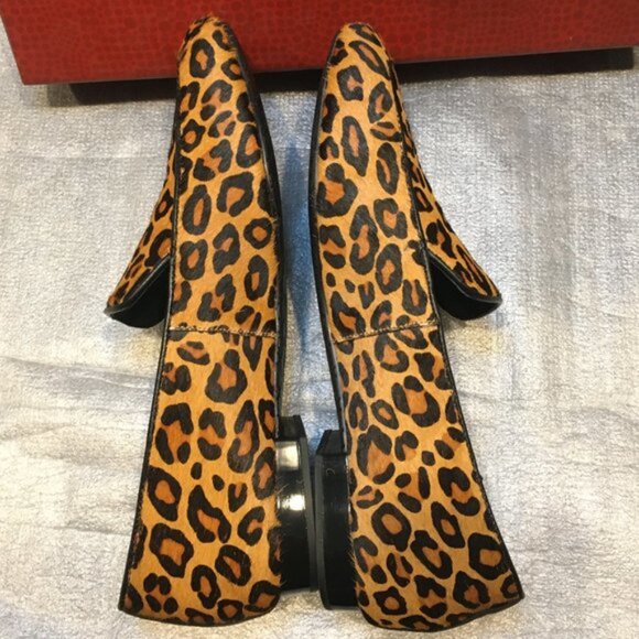 NWT & BOX! Donald J Pliner Leopard Print Calf Hair Loafer—Size 6.5 - Picture 7 of 12